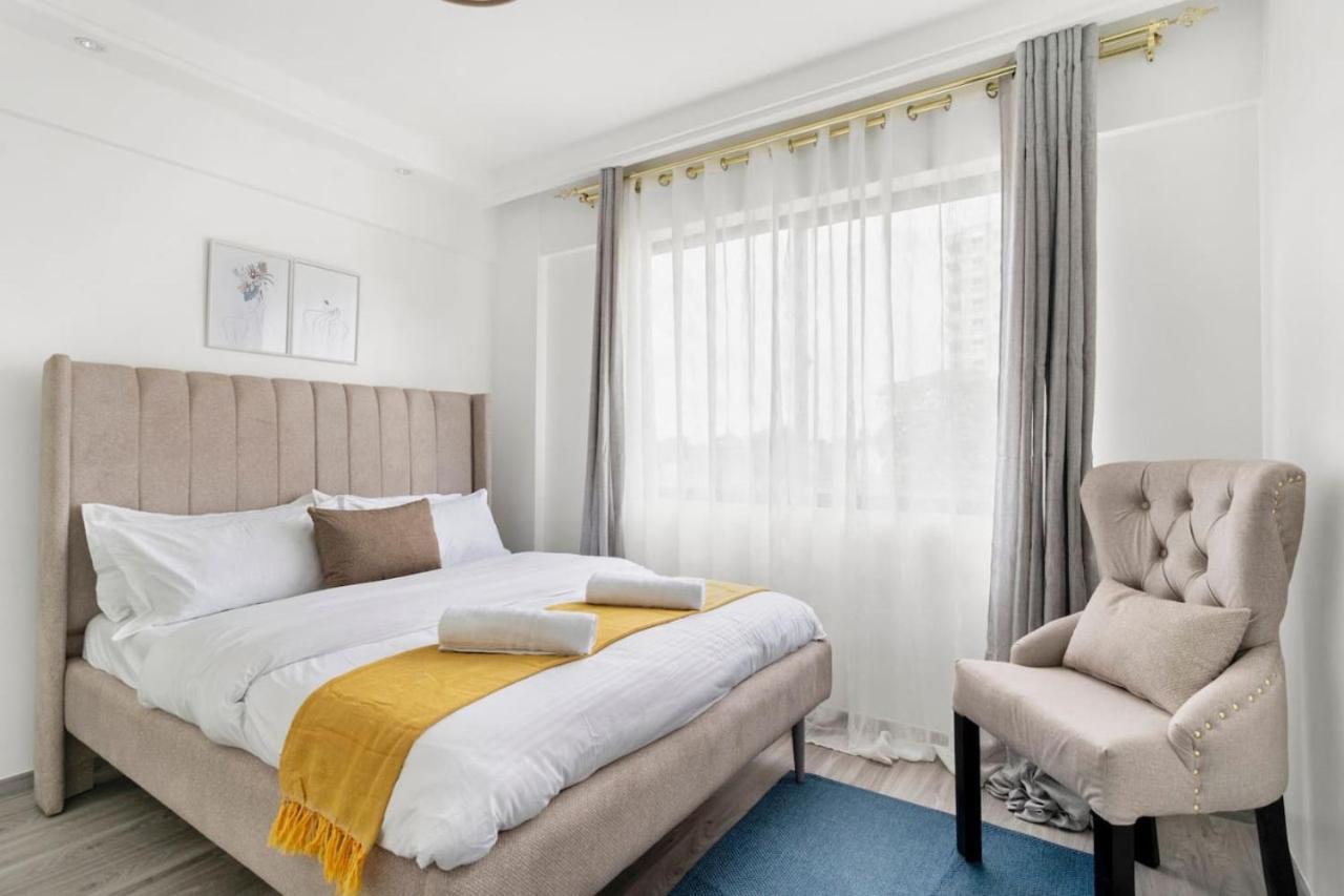Stylish 2 Bedroom With King Bed, Gym, Children Playground And Panoramic Views * Nairobi
