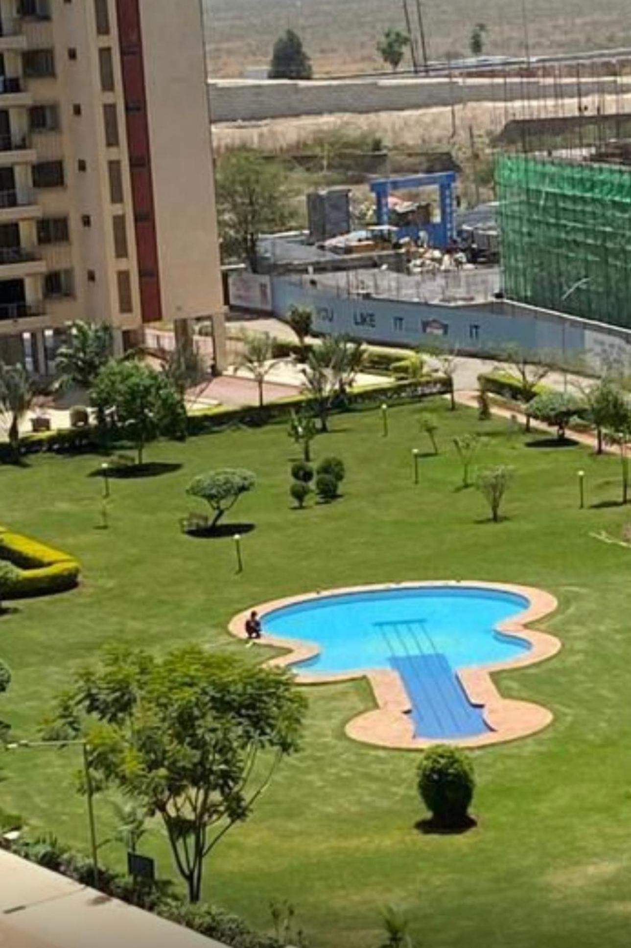 Apartment Enzi Heights - Cozy 1 Bedroom Near Eka Hotel, Pool, Gym, Lift