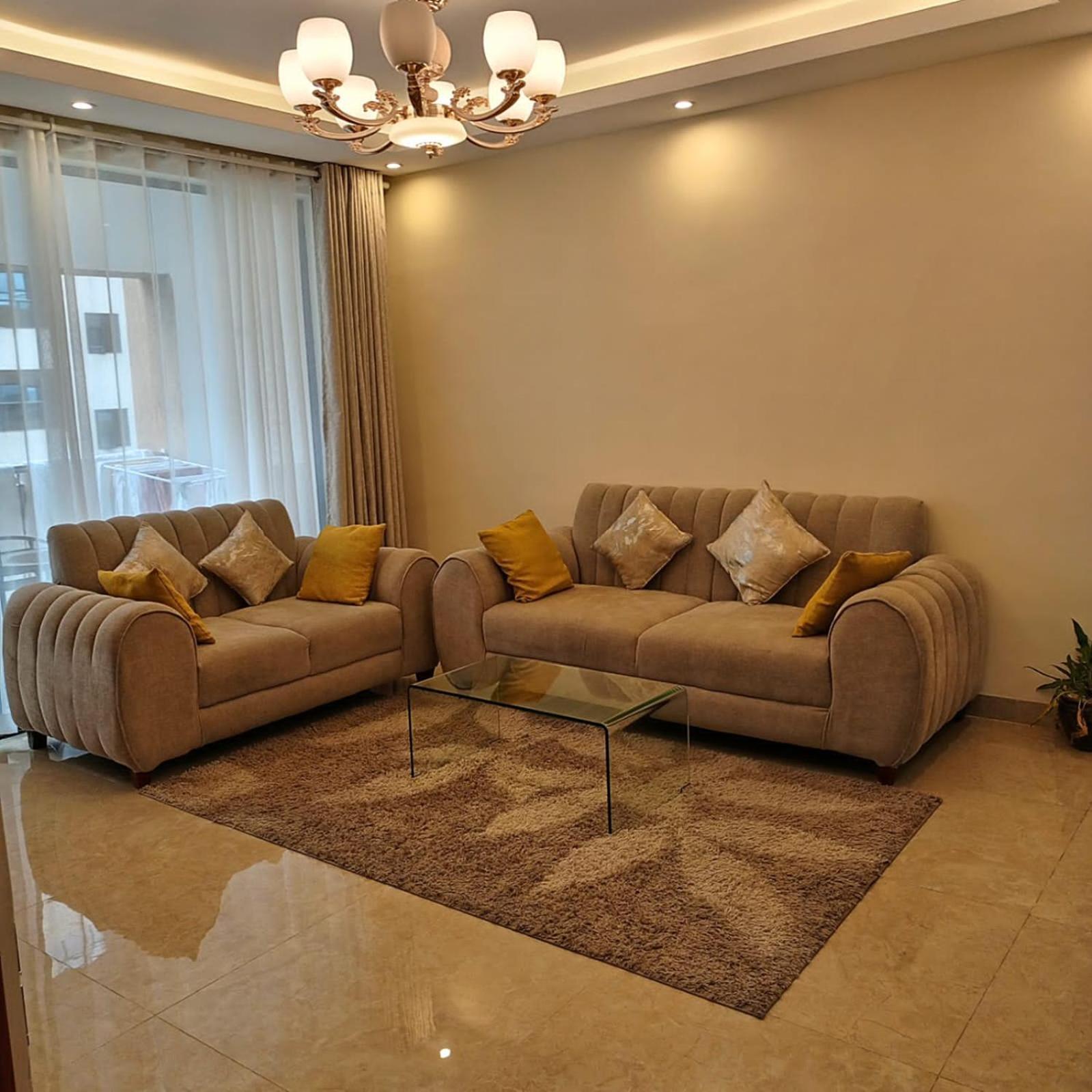 Apartment Enzi Heights Luxurious 2 Bedroom Furnished And Serviced With A Pool,gym And Playground Nairobi