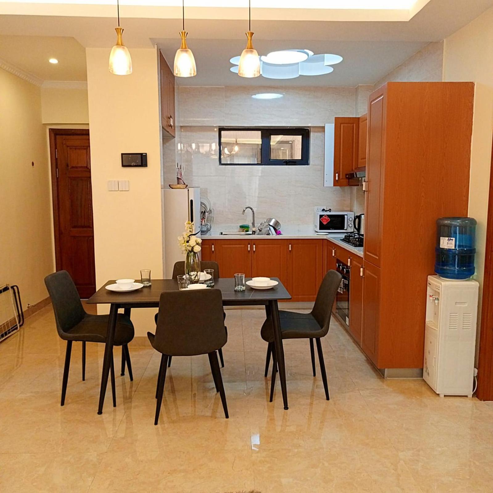 Apartment Enzi Heights Luxurious 2 Bedroom Furnished And Serviced With A Pool,gym And Playground *