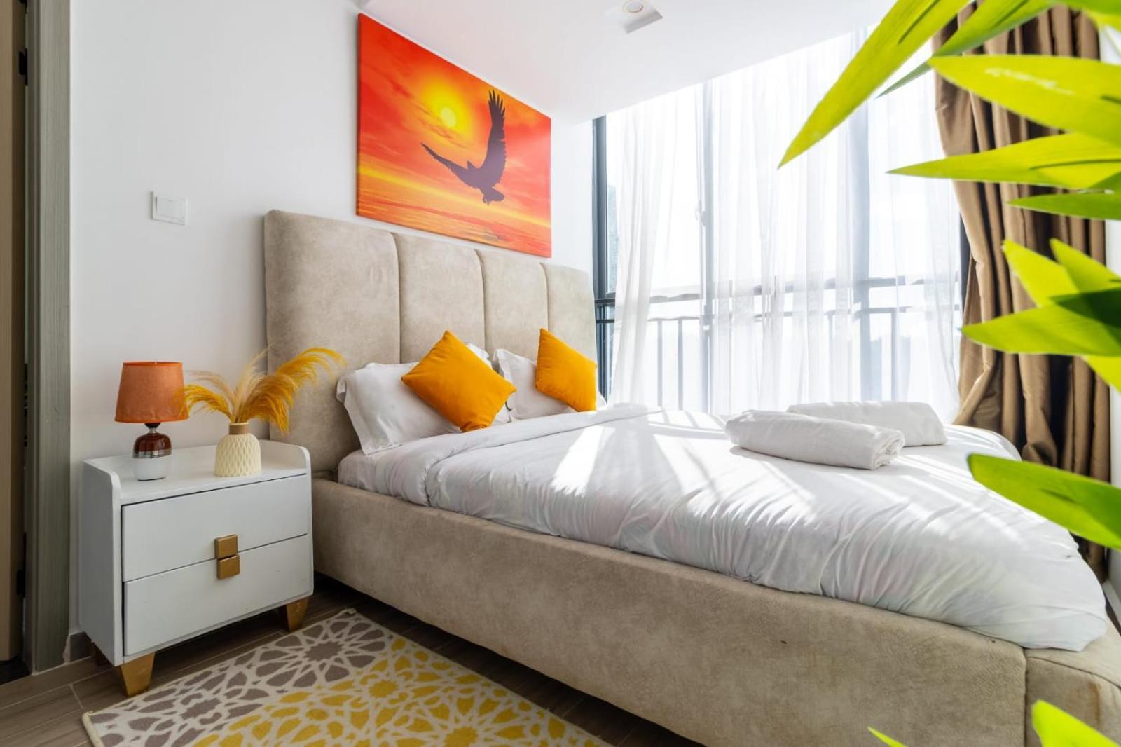 Lush, Views, Serene 1bed Highrise Nairobi