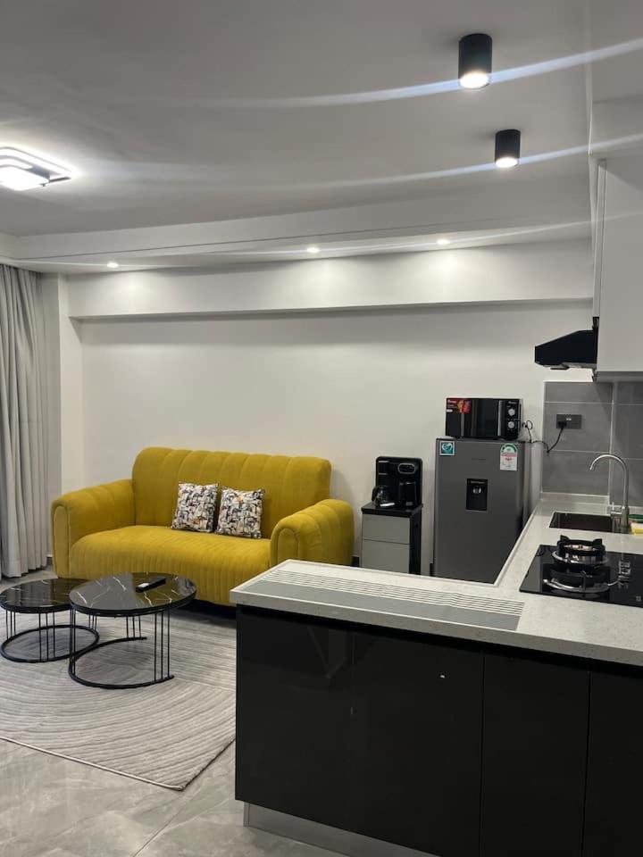 Apartment 1 Bedroom Flat With Private Balcony, Netflix, Washing Machine & Gym In Kilimani *