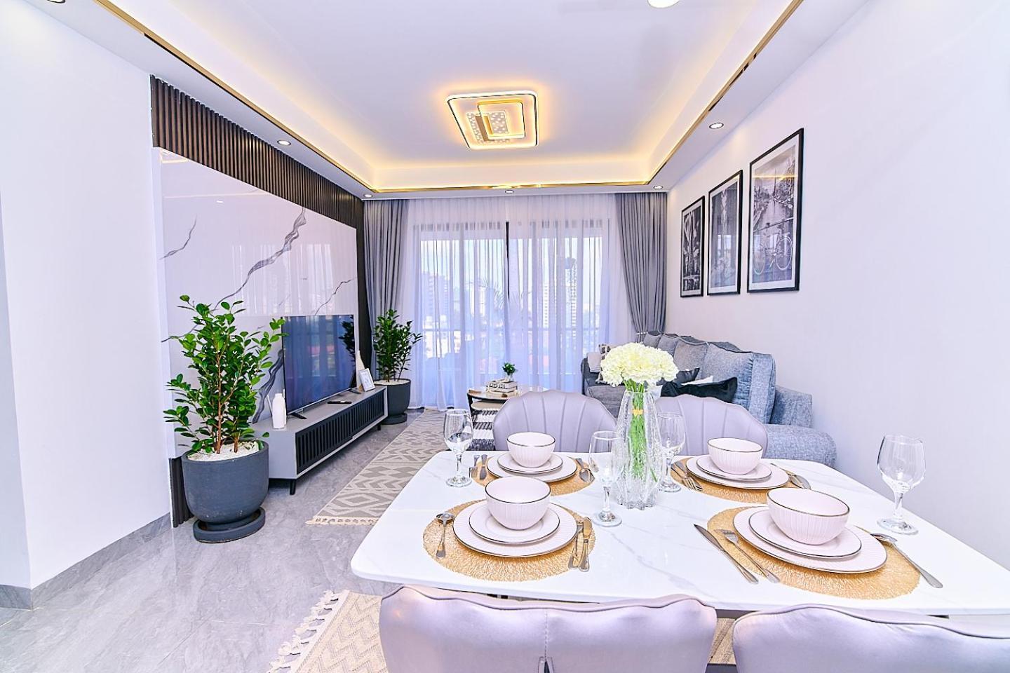 Apartment Luxury Modern With A Pool And Gym In Kilimani
