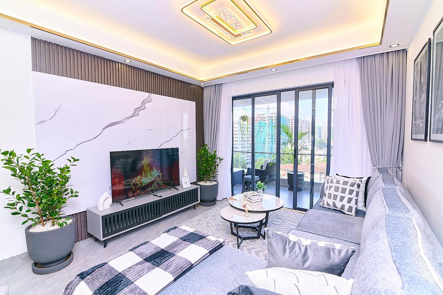Apartment Luxury Modern With A Pool And Gym In Kilimani *