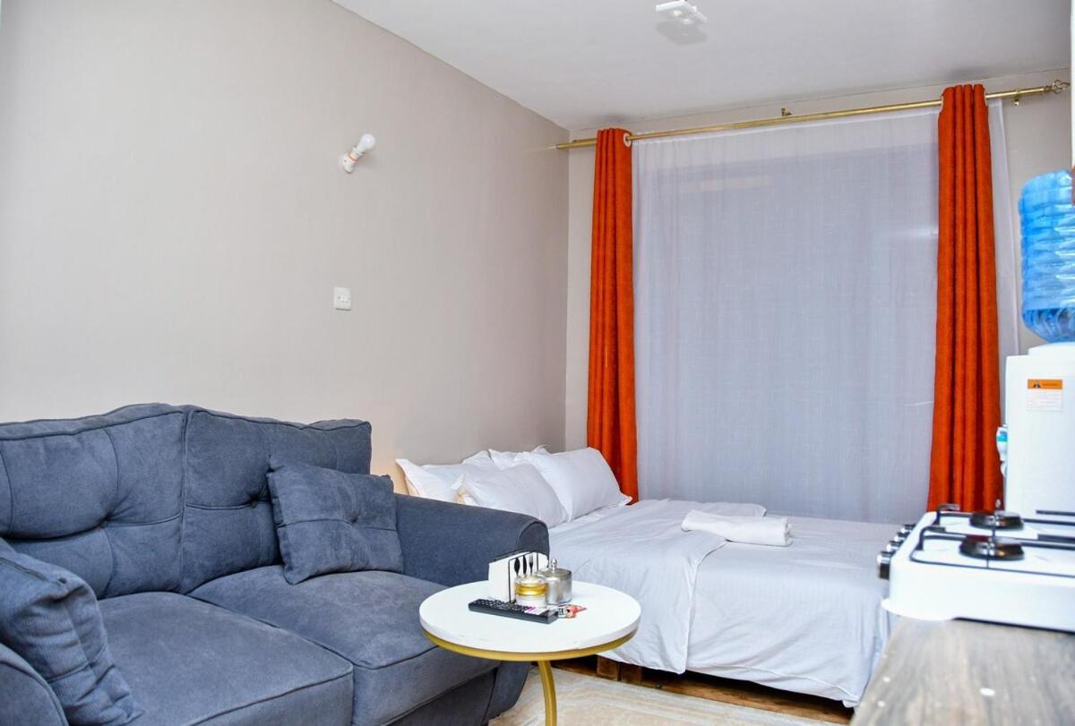 Stylish With Rooftop Pool In Nairobi-jojo Homes Apartment *