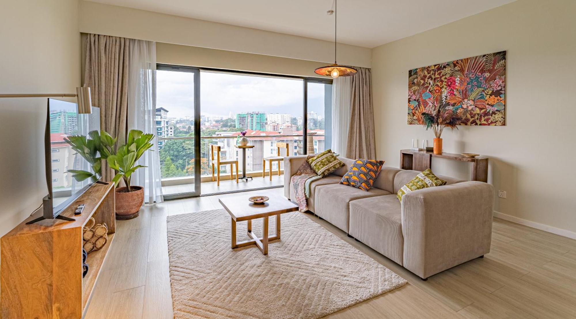Riverside Square Two Bedroom Apartment, Swimming Pools, Gym, Workspace, Wonderiss Homes Westland Living * Nairobi