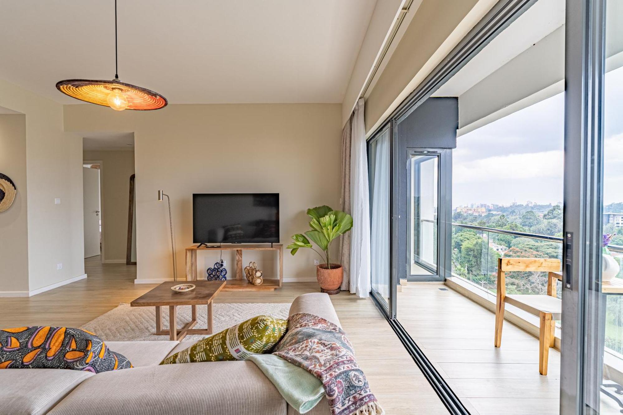 Riverside Square Two Bedroom Apartment, Swimming Pools, Gym, Workspace, Wonderiss Homes Westland Living Nairobi