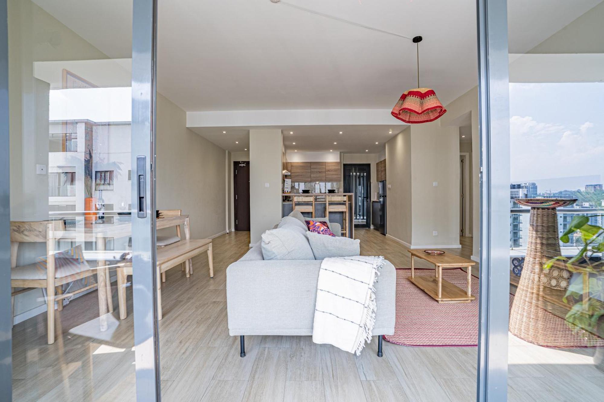 Riverside Square Two Bedroom Apartment, Swimming Pools, Gym, Workspace, Wonderiss Homes Westland Living Apartment Nairobi