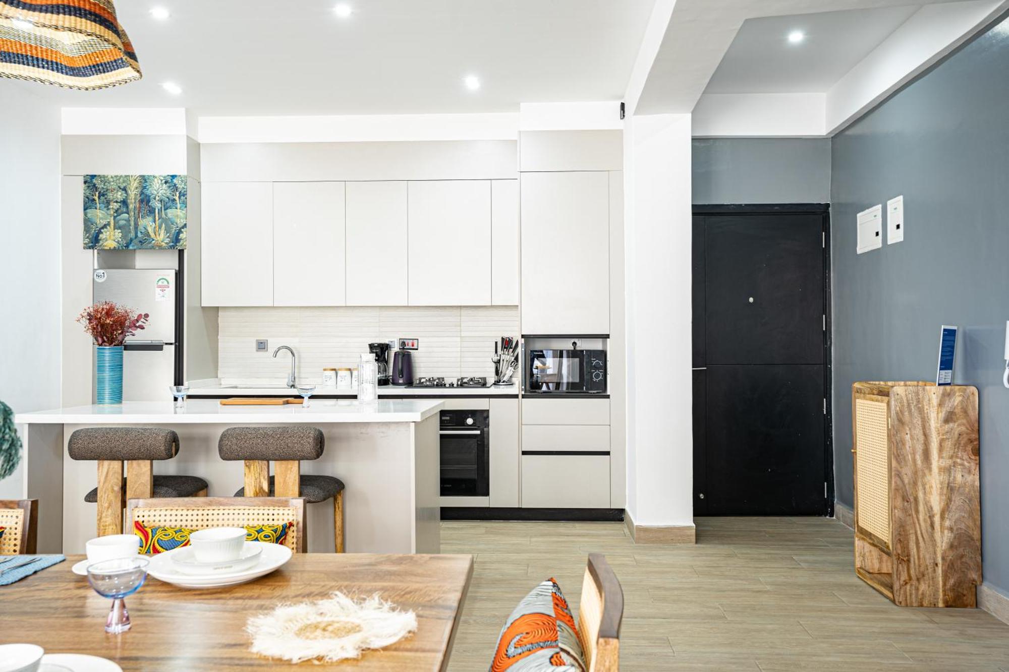 Riverside Square Two Bedroom Apartment, Swimming Pools, Gym, Workspace, Wonderiss Homes Westland Living * Nairobi