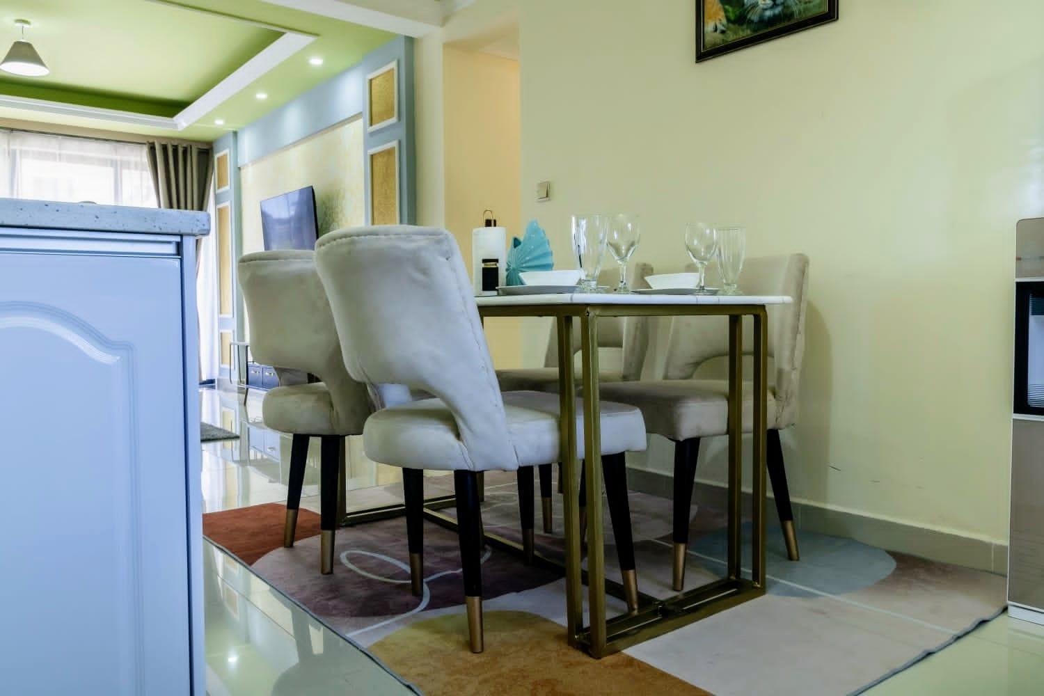 The Spacious Family Friendly Executively Furnished Three Bedroom With Breathtaking Views And Well Managed Garden For Chilling And Relaxing While Enjoying The Fresh Air And The Sunshine Of Apartment Nairobi