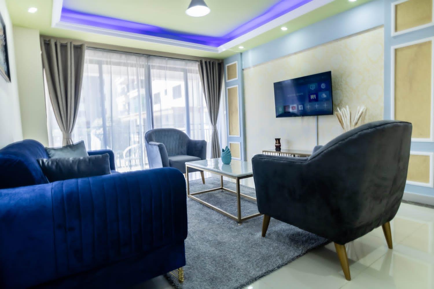 Apartment The Spacious Family Friendly Executively Furnished Three Bedroom With Breathtaking Views And Well Managed Garden For Chilling And Relaxing While Enjoying The Fresh Air And The Sunshine Of *