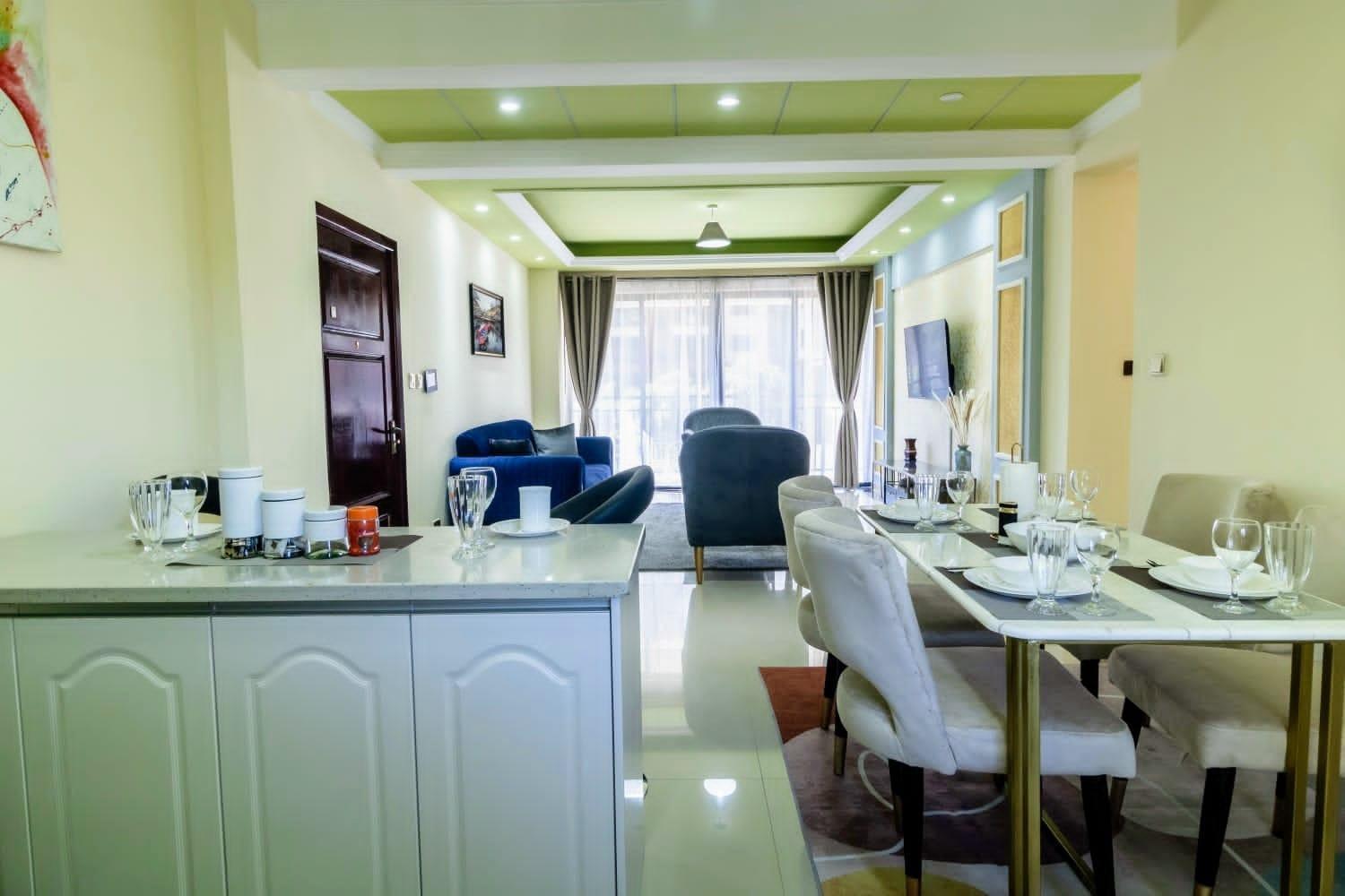 The Spacious Family Friendly Executively Furnished Three Bedroom With Breathtaking Views And Well Managed Garden For Chilling And Relaxing While Enjoying The Fresh Air And The Sunshine Of * Nairobi