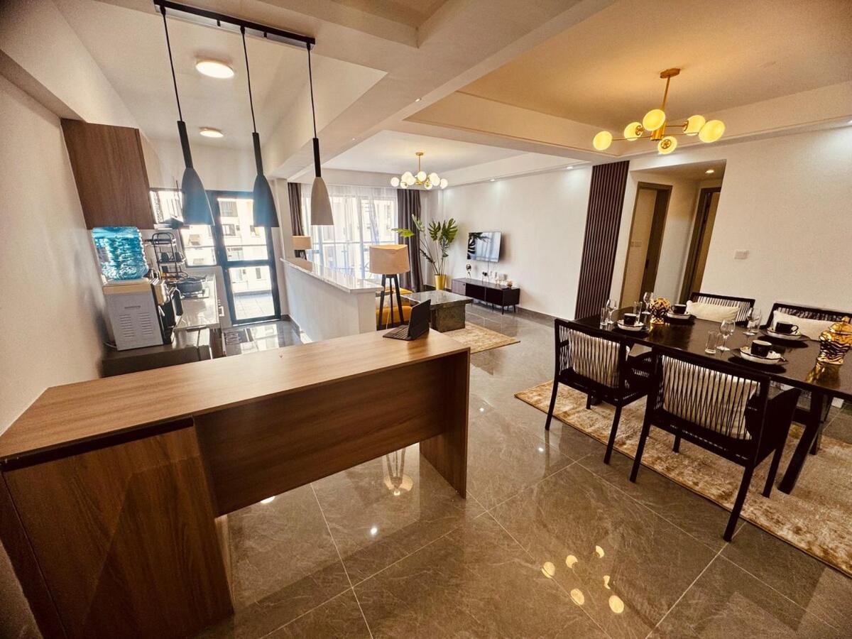Furnished 2br, Riverside Drive With Gym Behind Riverside Square Mall 2 Minutes To Westlands * Nairobi
