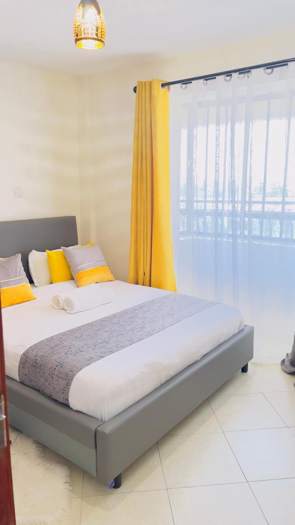 Apartment Kipepeo Modern Apartment-1br Behind Imaara Mall Near Jkia *