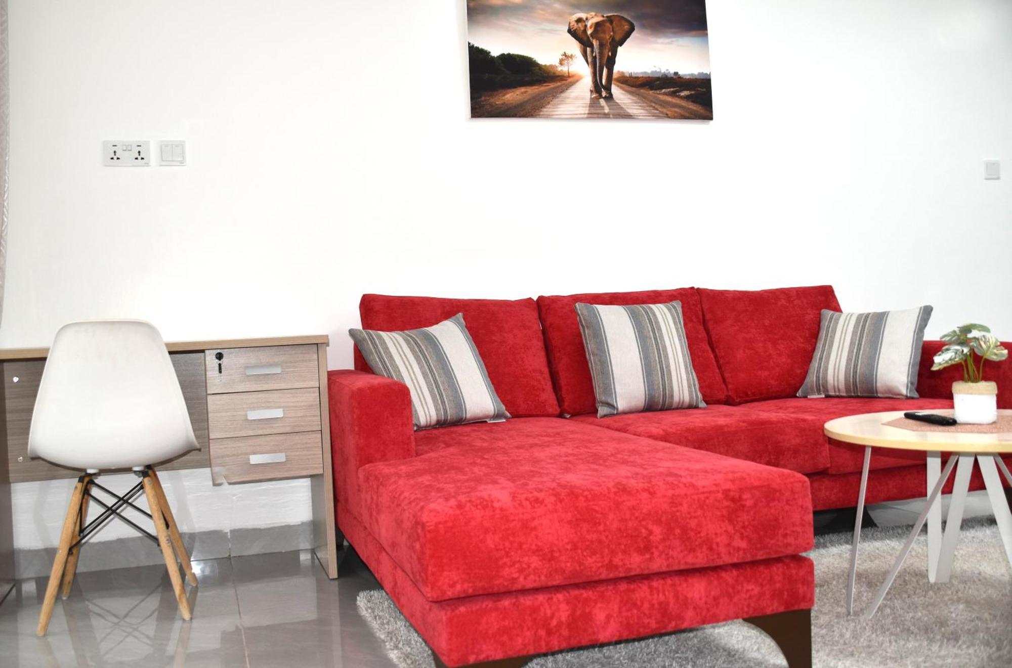 Cozy Modern 1bdrm Kilimani Near Yaya, With Gym&parking Apartment *