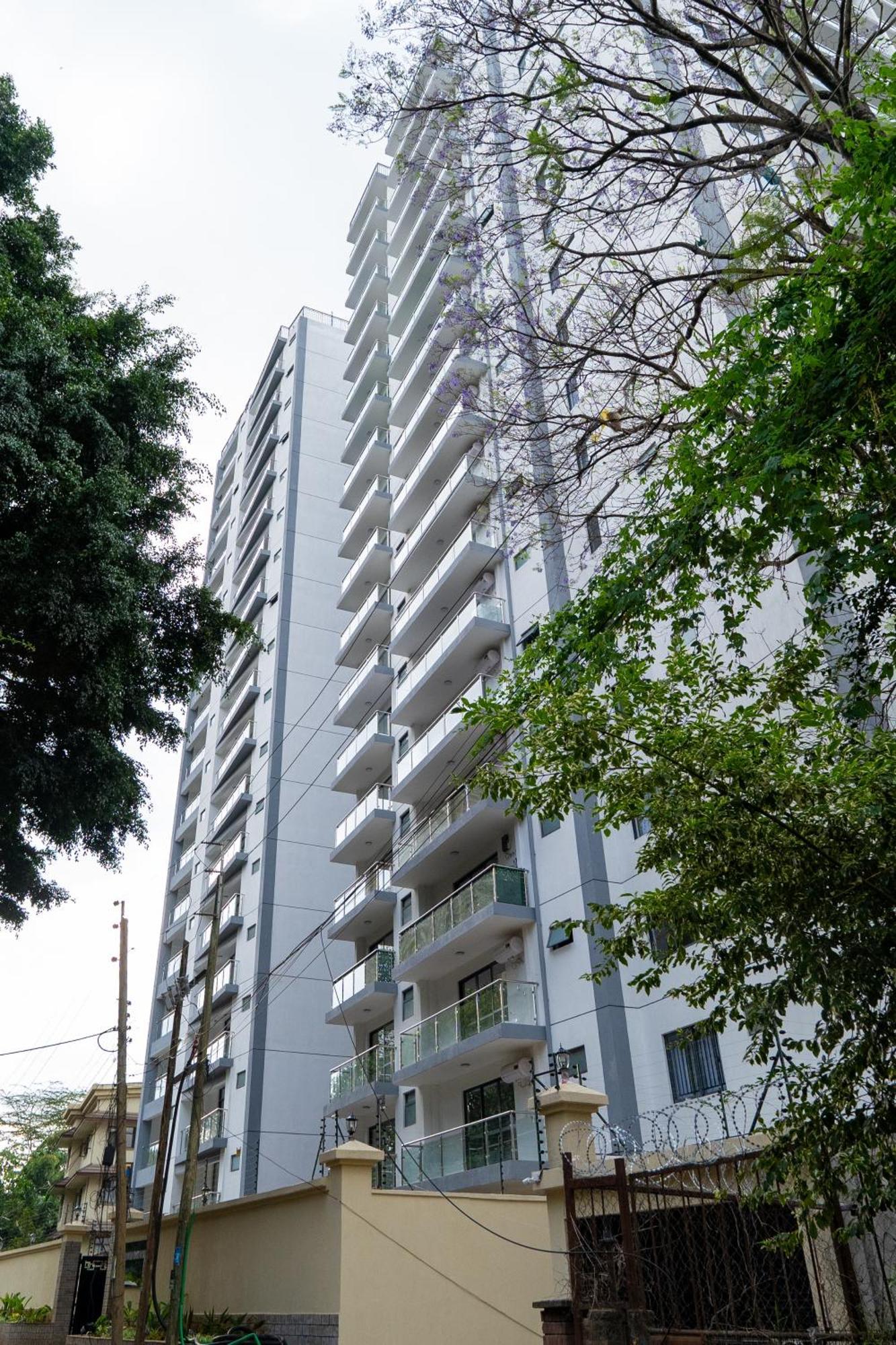 Furnished 2br, Riverside Drive With Gym Behind Riverside Square Mall 2 Minutes To Westlands Apartment *