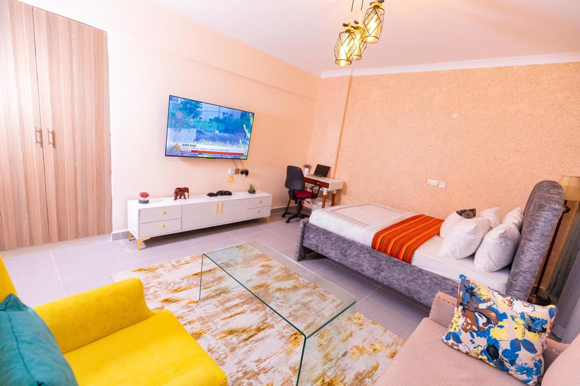 Apartment Cosmat Elegant Studio, Kileleshwa Nairobi