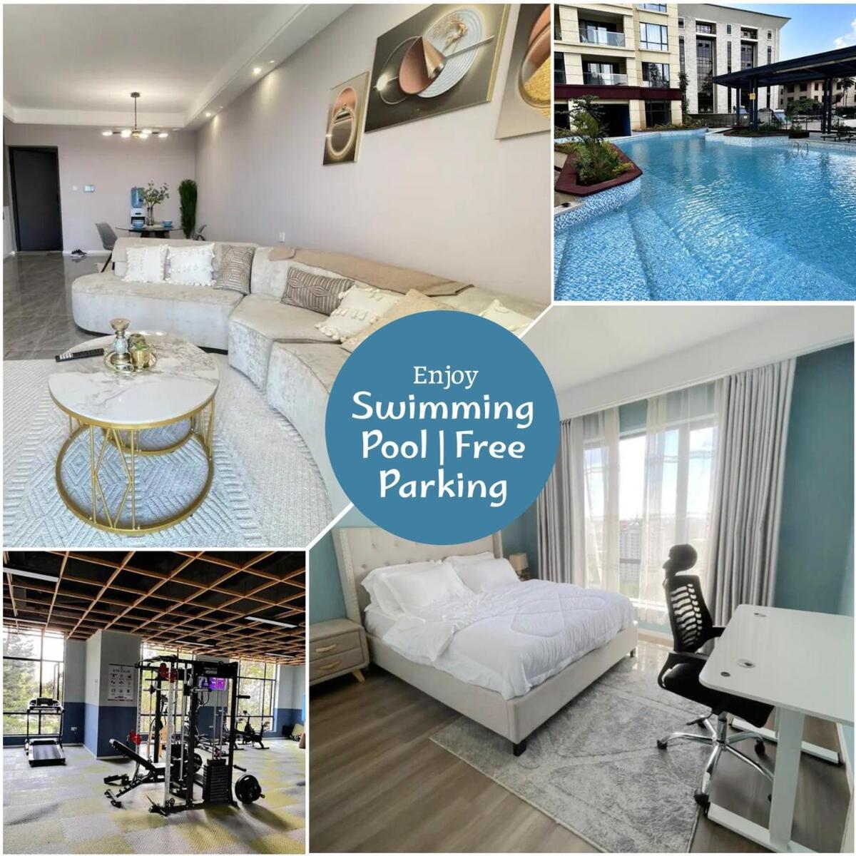 High Rise With Balcony & Pool 24 7 Security * Nairobi