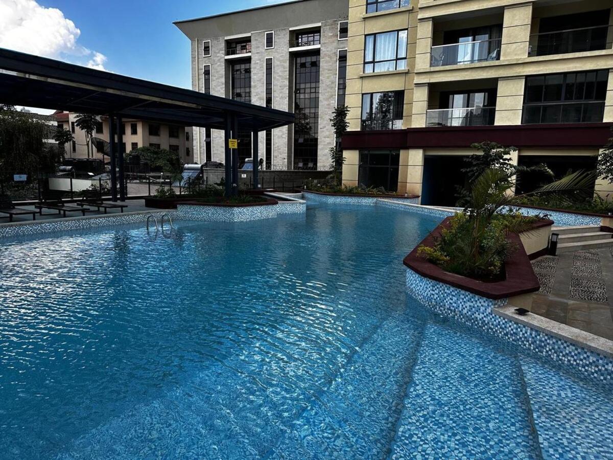 High Rise With Balcony & Pool 24 7 Security