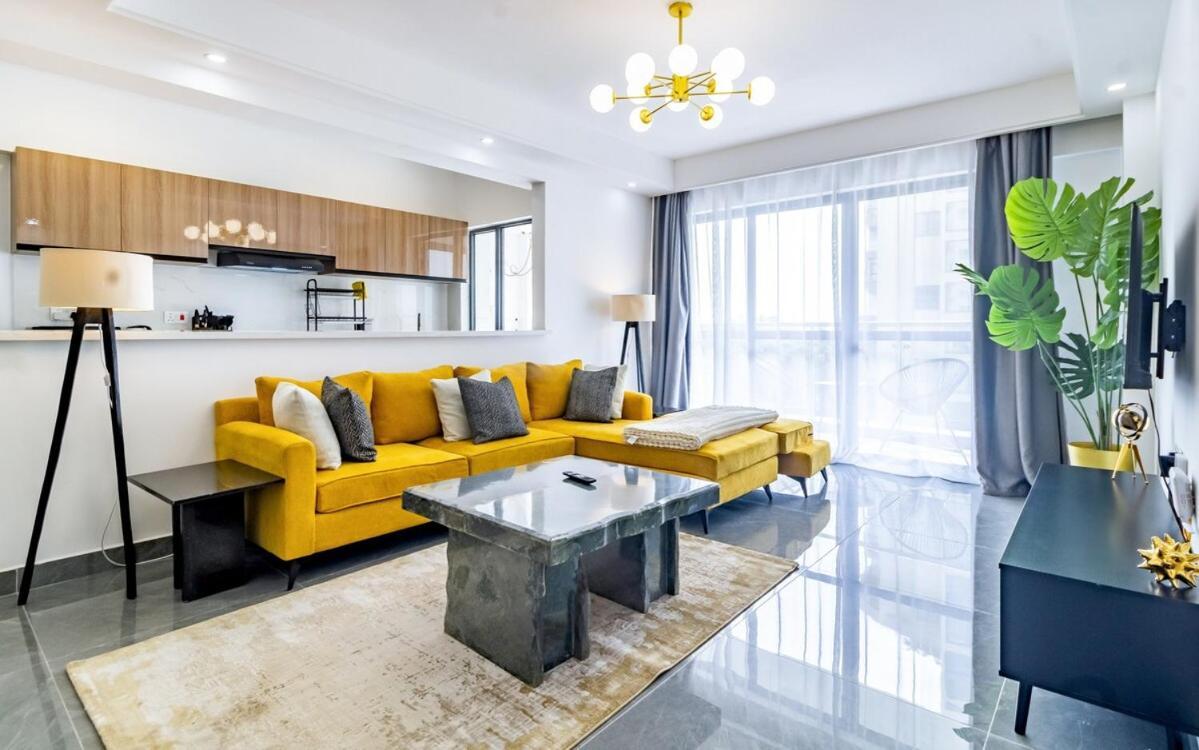 Apartment Modern 2 Bed In Riverside Westlands Behind Riverside Square Mall With Gym 5 Minutes To Cbd With Scenic Nature And River Views Situated On The 8th Floor *