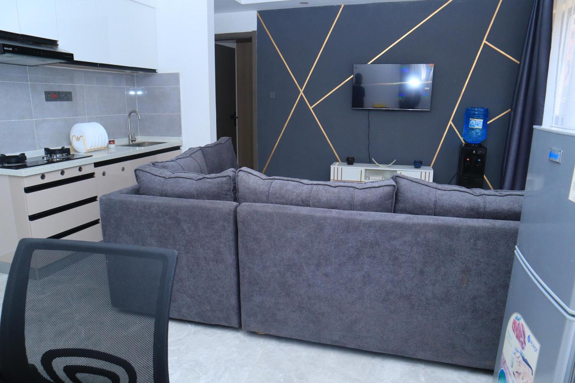 Global Homes And Luxury 1-bedroom In Prime Lavington Private Gym Security Apartment *