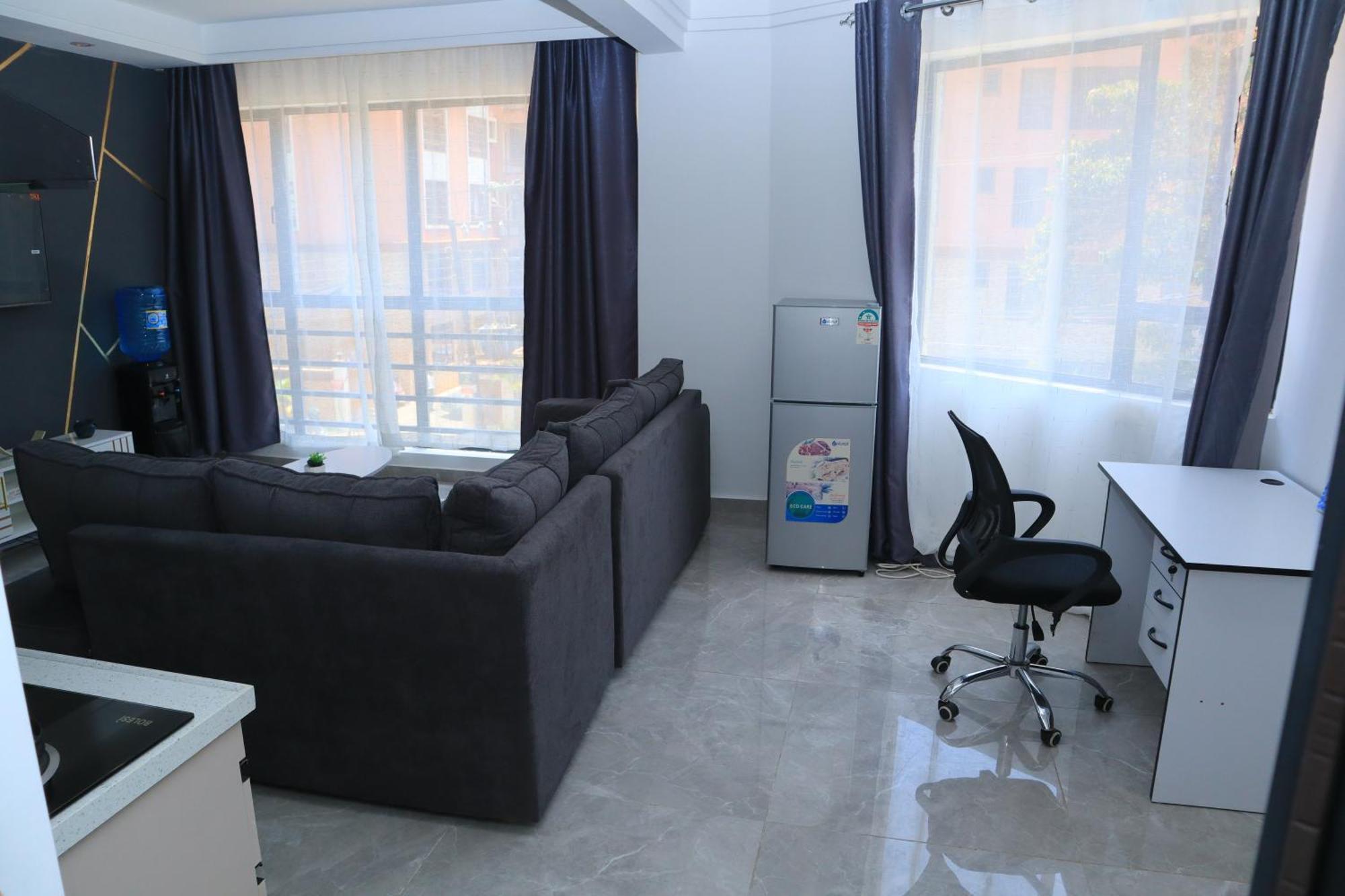 Apartment Global Homes And Luxury 1-bedroom In Prime Lavington Private Gym Security *