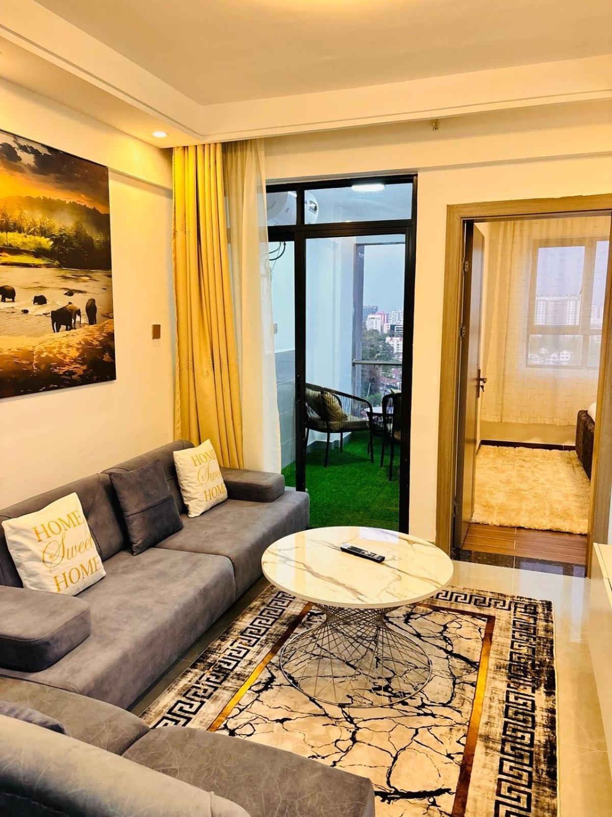 Apartment Global Homes And One Bedroom With Dsq, Balcony And Private Gym Nairobi