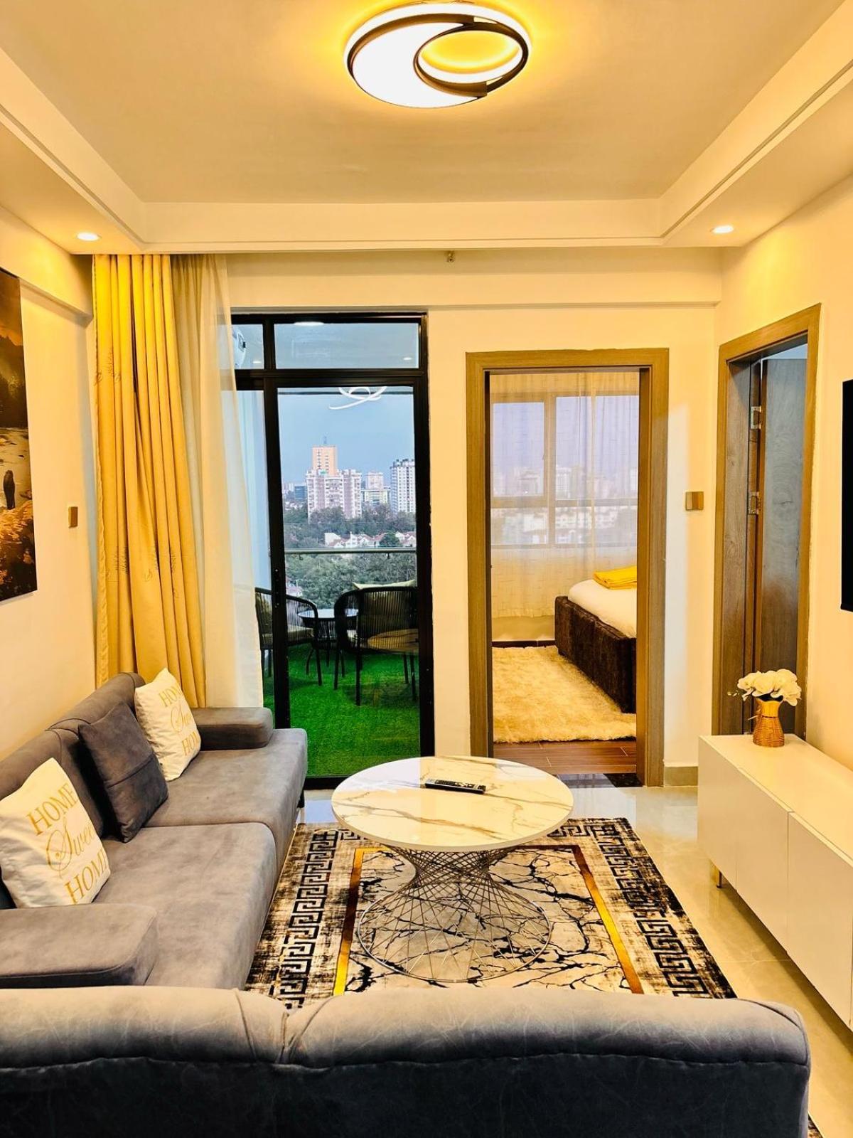 Global Homes And One Bedroom With Dsq, Balcony And Private Gym Apartment Nairobi