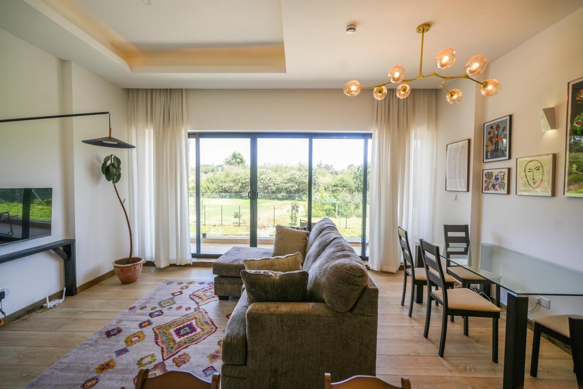 Riverbank One Bedrooms Apartment, Swimming Pool, Gym, Workspace, Db Space Living Nairobi