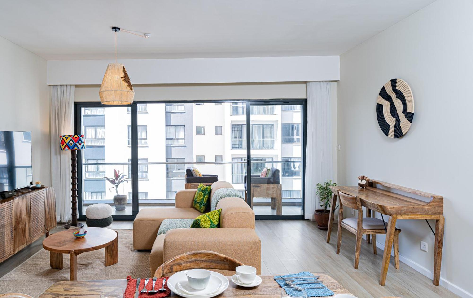 Riverside Square Two Bedroom Apartment, Swimming Pools, Gym, Workspace, Wonderiss Homes Westland Living Apartment Nairobi