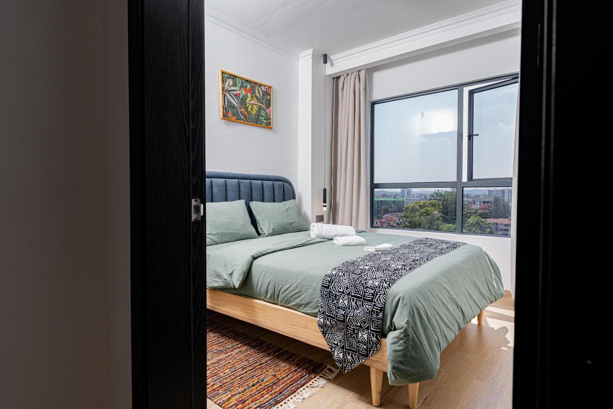 Marina Bay One Bedroom Apartment, Swimming Pool, Gym, Workspace ,wonderiss Homes Westland Living * Nairobi