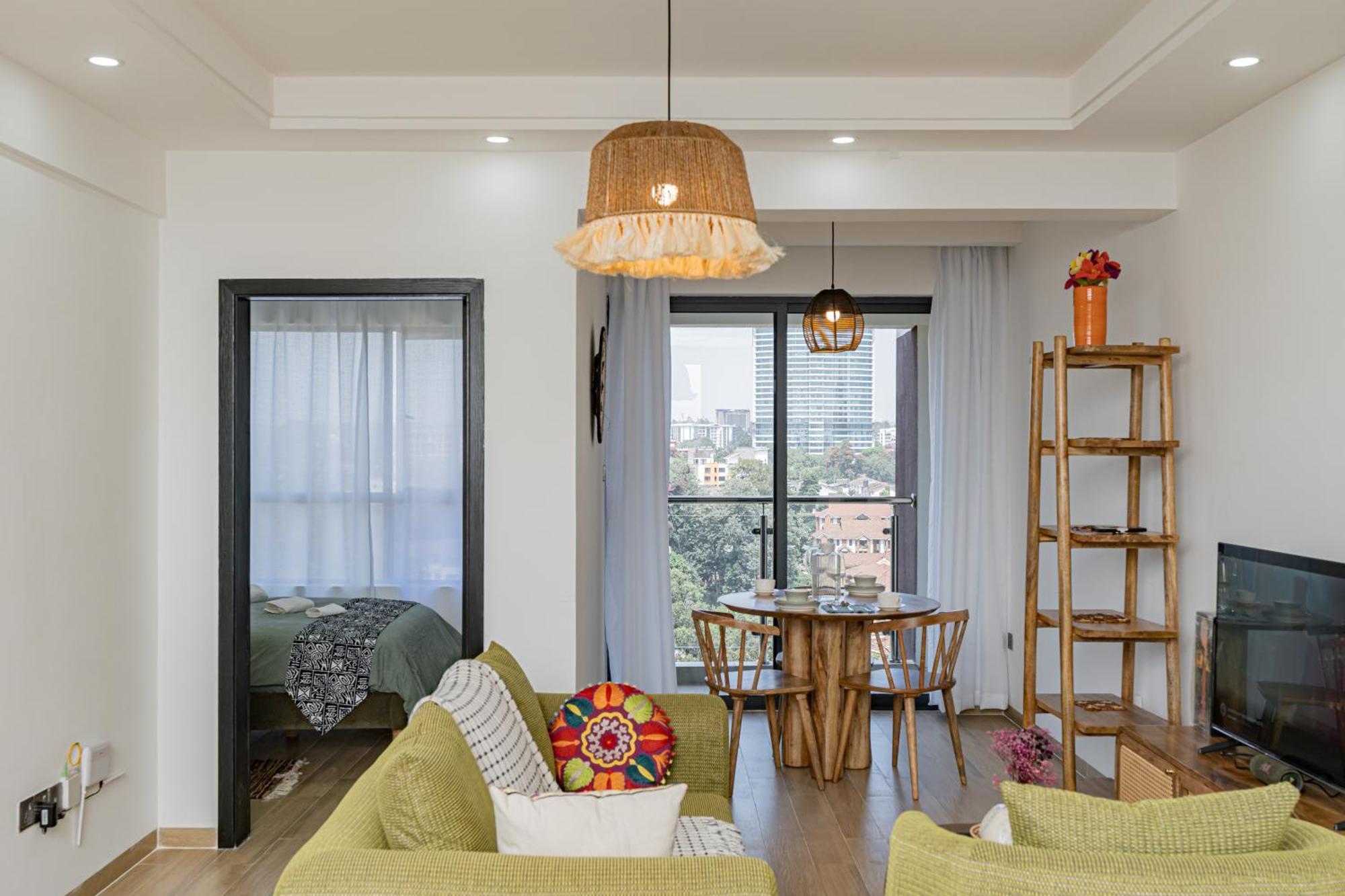 Marina Bay One Bedroom Apartment, Swimming Pool, Gym, Workspace ,wonderiss Homes Westland Living * Nairobi