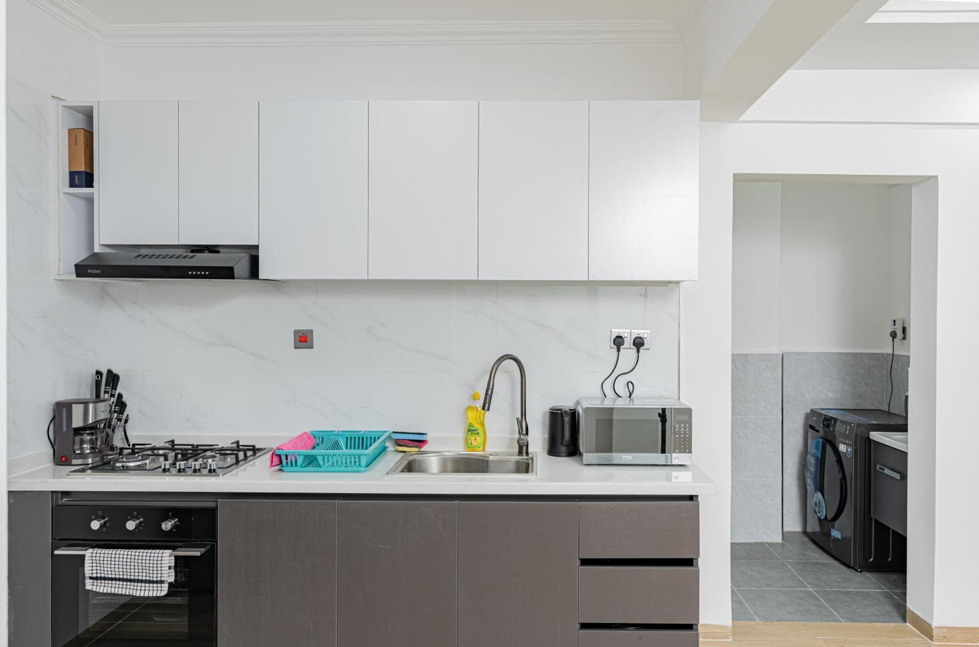 Apartment Marina Bay One Bedroom Apartment, Swimming Pool, Gym, Workspace ,wonderiss Homes Westland Living Nairobi