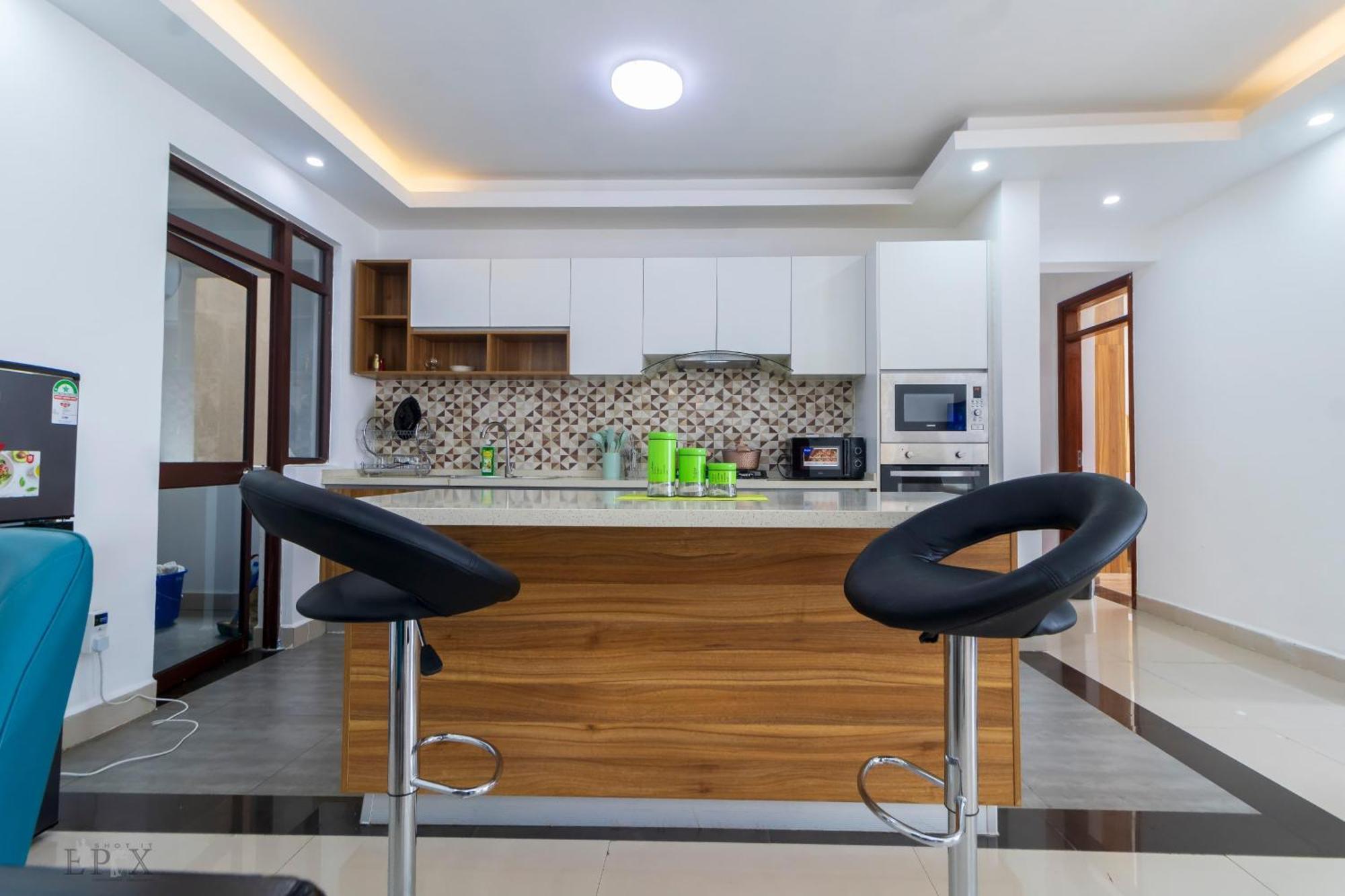 Luxurious Fully Furnished Two Bedroom With Swimming Fully Equipped Gym Ample Parking Space Children Playing Ground And A Relaxing Rooftop With Amazing Views * Nairobi