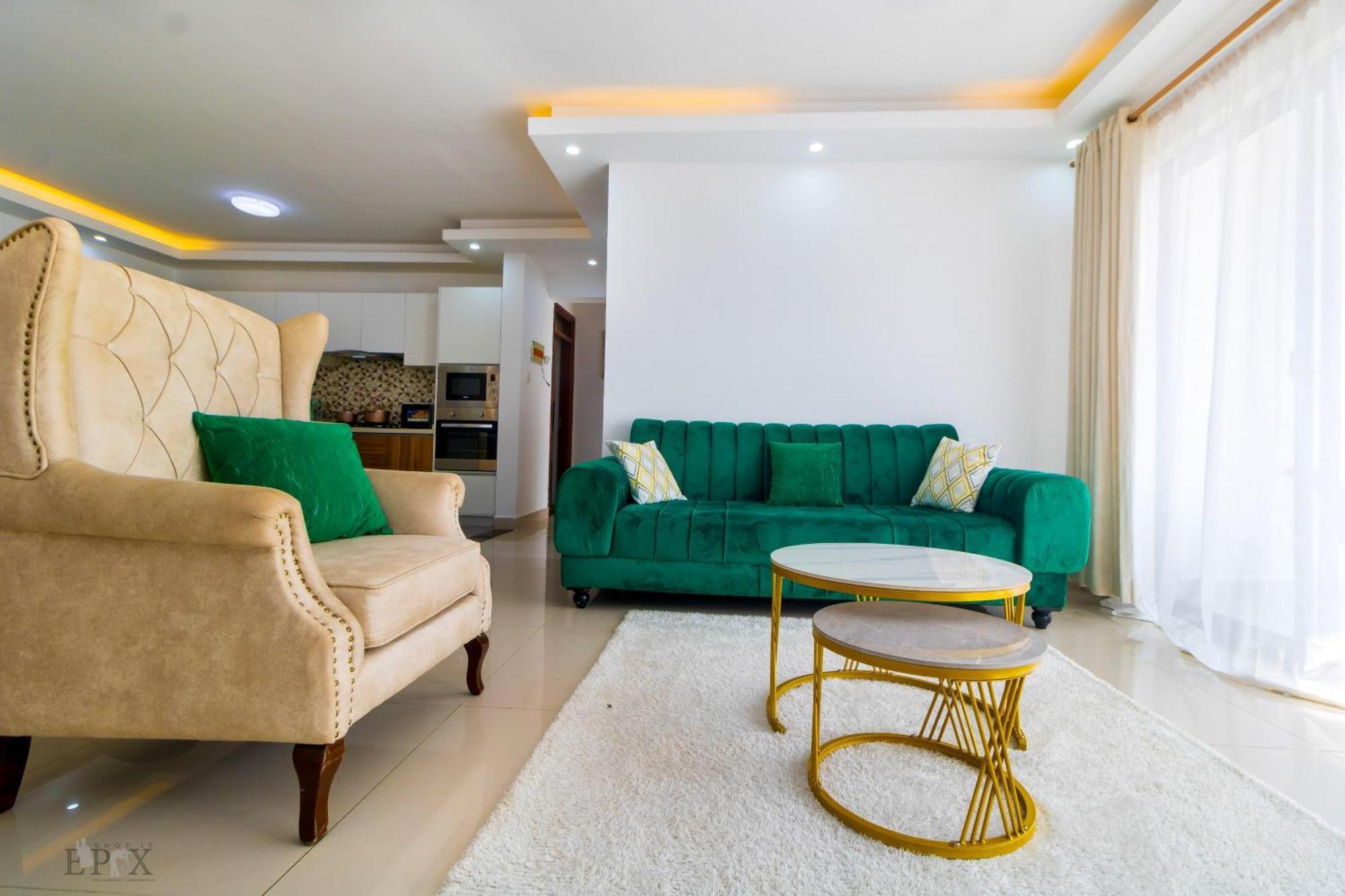 Apartment Luxurious Fully Furnished Two Bedroom With Swimming Fully Equipped Gym Ample Parking Space Children Playing Ground And A Relaxing Rooftop With Amazing Views Nairobi