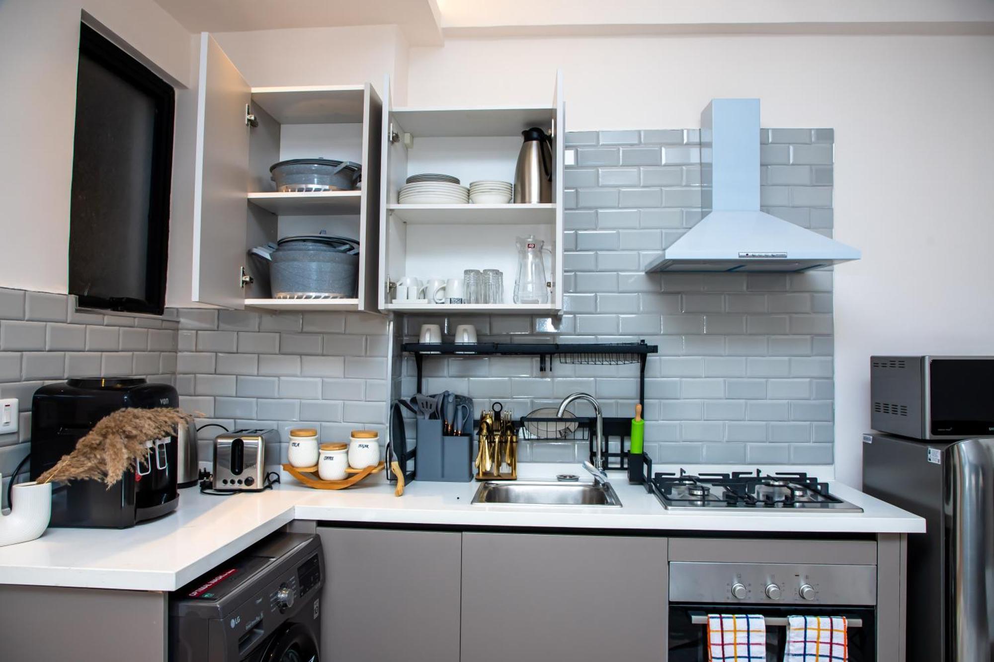 Wilma Towers Kilimani-one Bedroom With Gym, Swimming Pool, Sauna, Steam Room-kilimani Luxe Loft