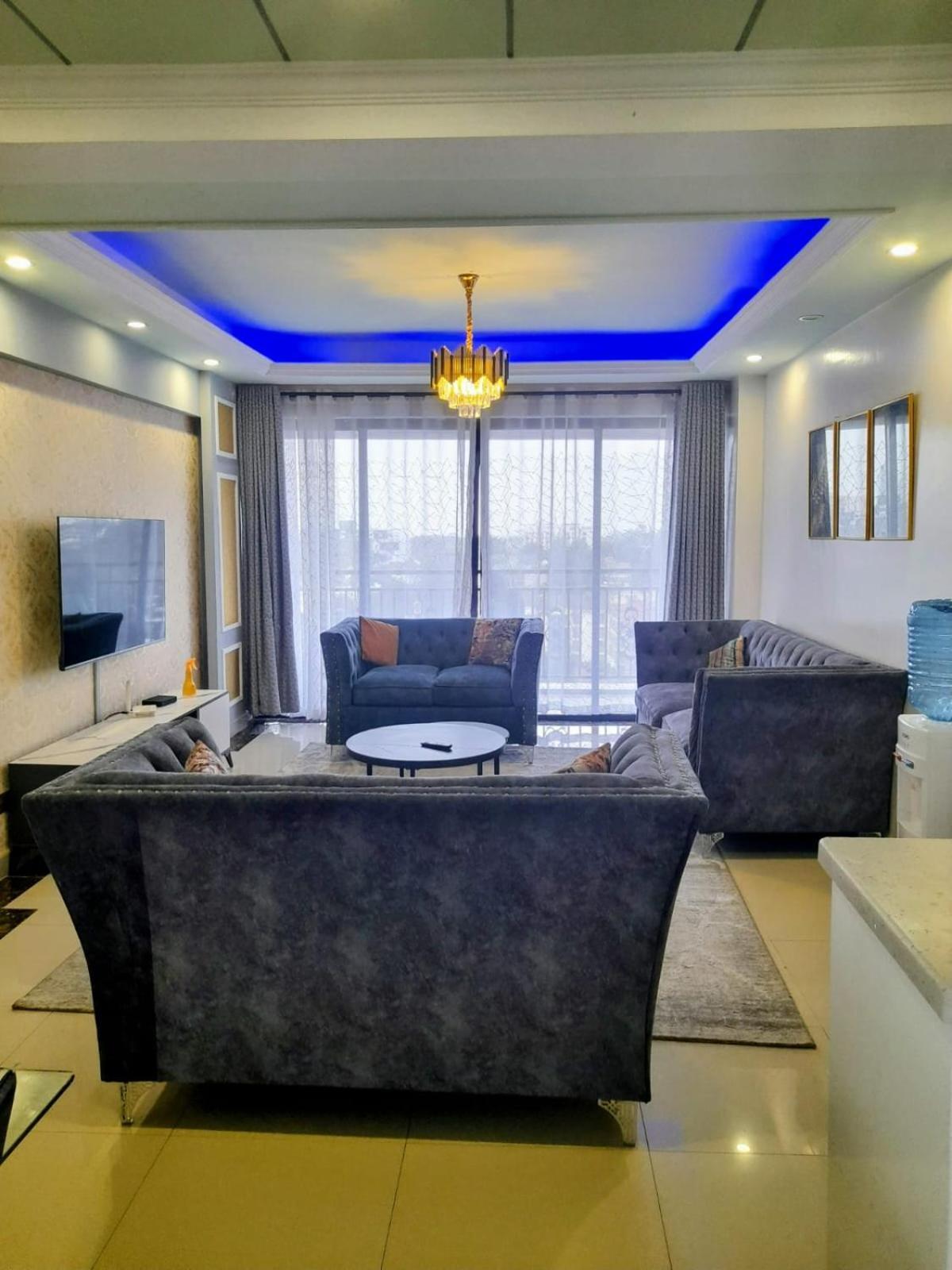 Celestial Three Bedroom With Heated Swimming Pool Fully Equipped Gym Ample Parking Space Children Playing Ground And A Relaxing Rooftop With Amazing Scenic Views Apartment
