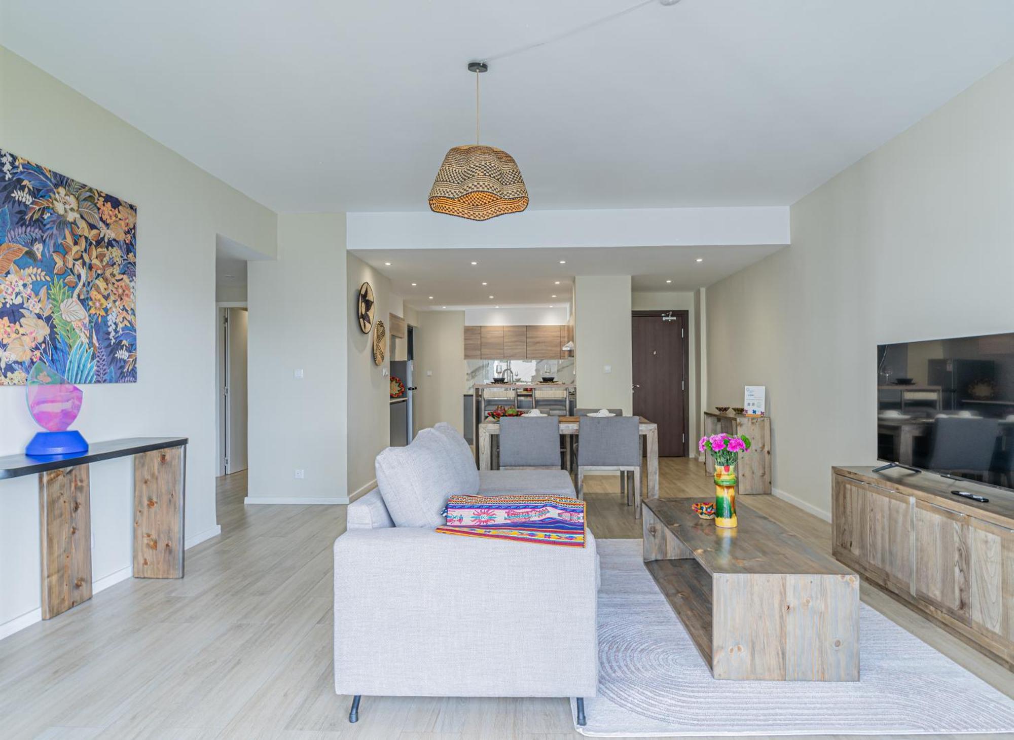 Apartment Riverside Square Two Bedroom Apartment, Swimming Pools, Gym, Workspace, Wonderiss Homes Westland Living Nairobi