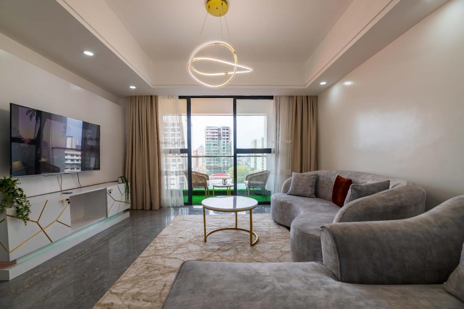 Apartment Modern And Luxury Two Bedroom With Heated Swimming Pool Fully Equipped Gym Children Playing Ground And Amazing Scenic Views Nairobi