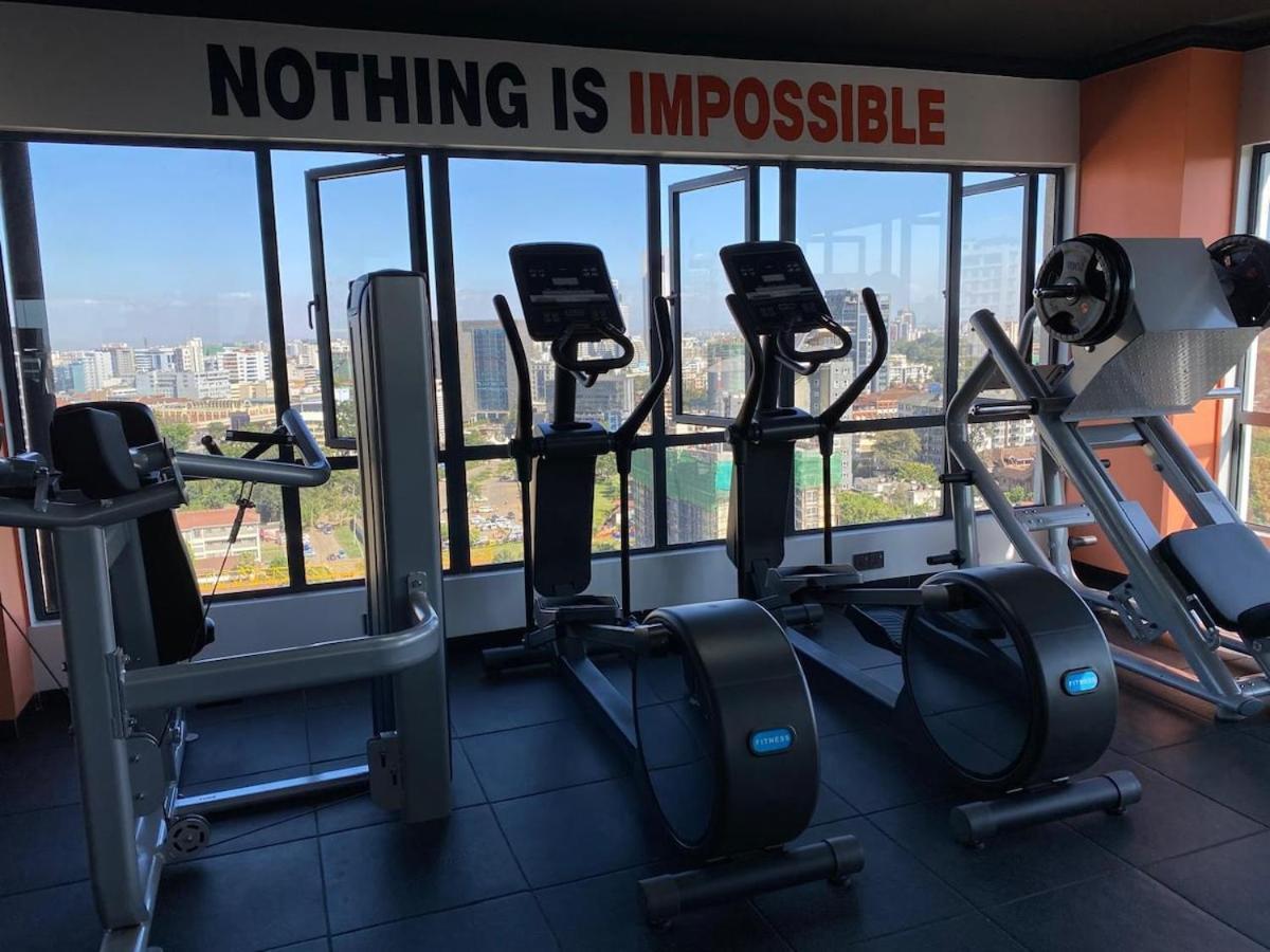 Apartment Unique Gem In Westlands, Views, Rooftop Gym And Pool