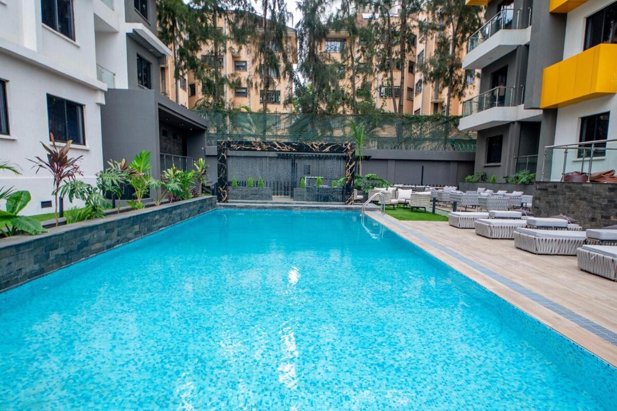 Apartment Skyline Haven, 1br Kilimani, Pool, Gym, Sauna *