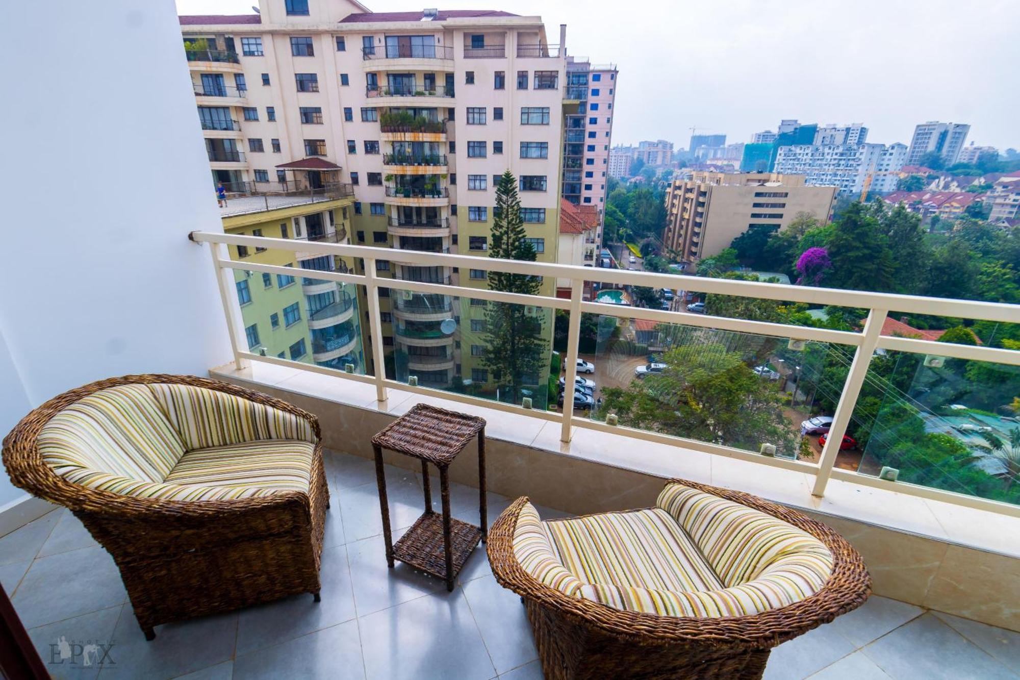 Apartment Luxurious Two Bedroom With Well Equipped Gym ,heated Swimming Pool, Ample Parking Space And A Relaxing Rooftop With Amazing Views Nairobi