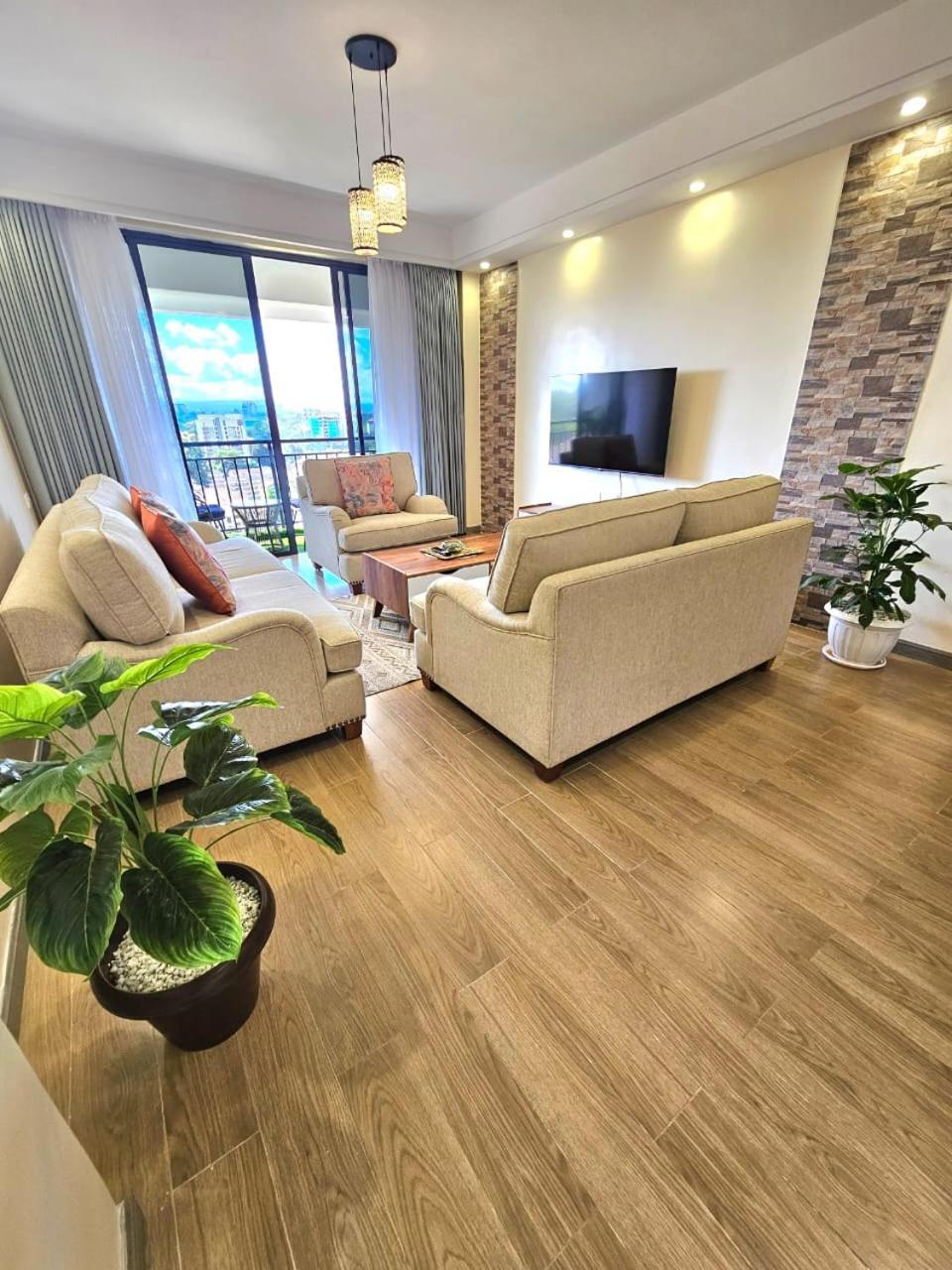 Executive Living Two Bedroom With Fully Equipped Gym, Heated Swimming Pool, Children Playground, Private Parking Space Children Play Area And Amazing Scenic Views * Nairobi