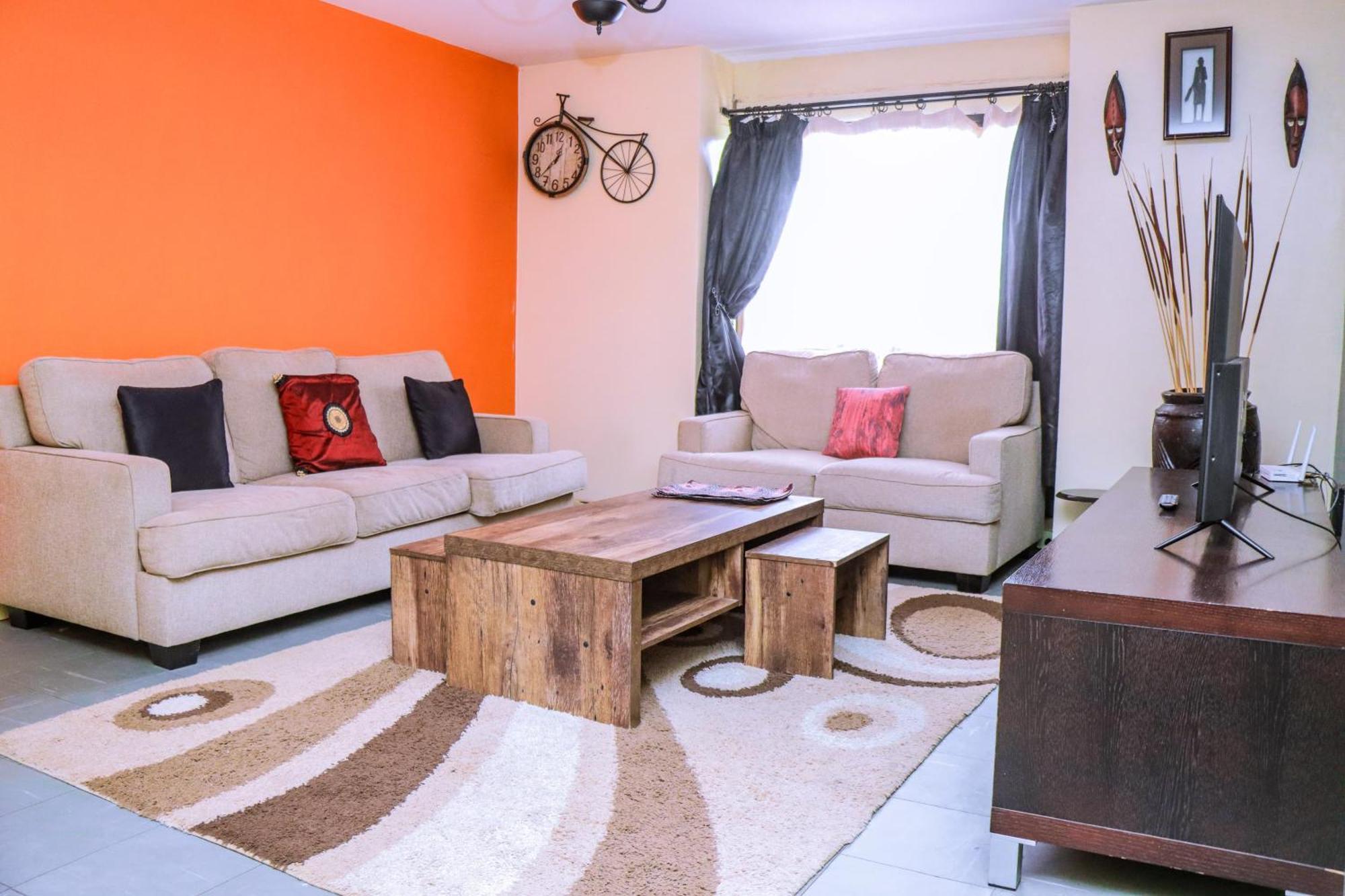 Apartment Modern 2br Near Jkia Nyayo Estate Secure And Serene