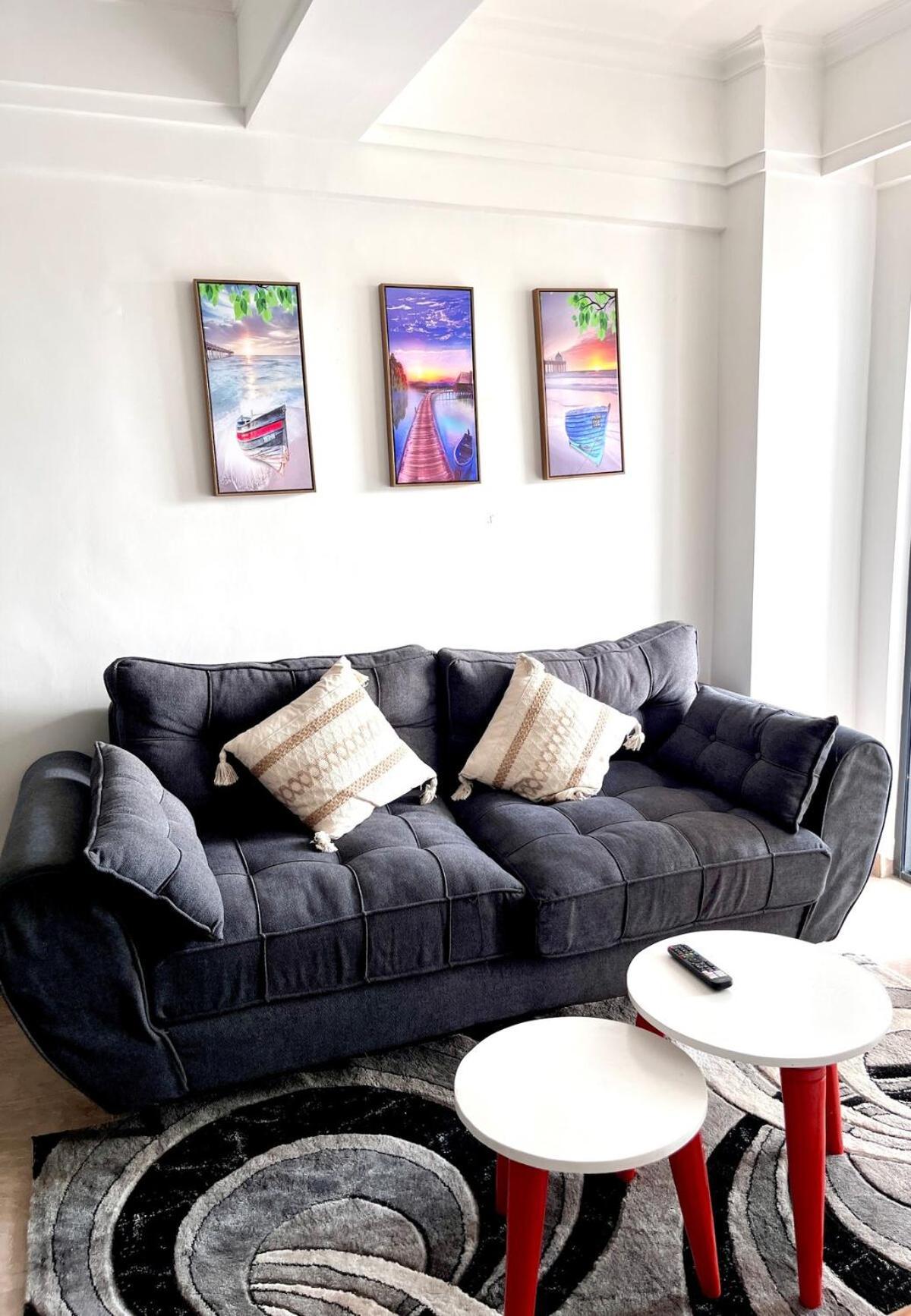 Apartment 1 Bdr With Gym And Rooftop Bar In Kilimani *