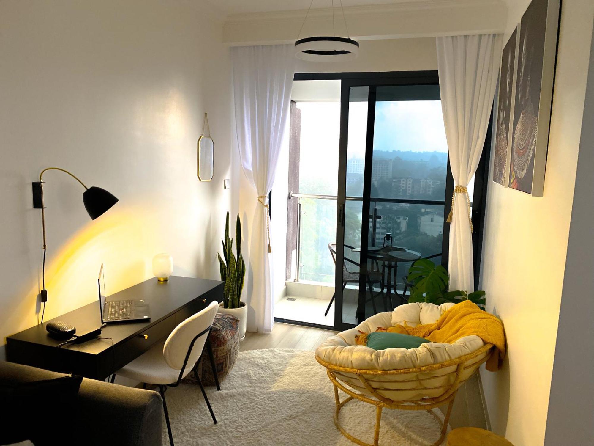 Apartment Unique Gem In Westlands, Views, Rooftop Gym And Pool