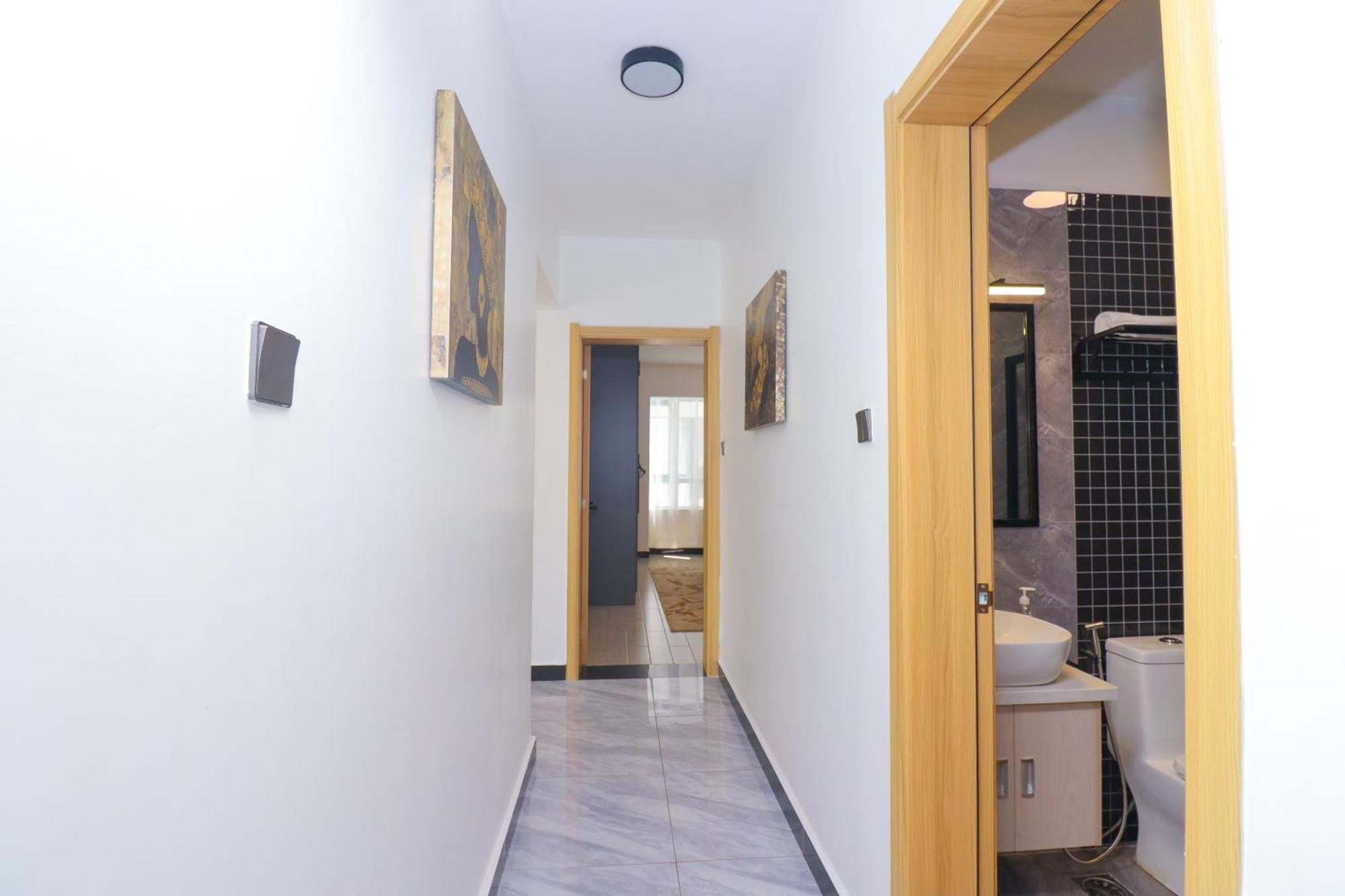 His & Hers Furnished 3 Bedroom In Kilimani,staroot Residency Apartment *