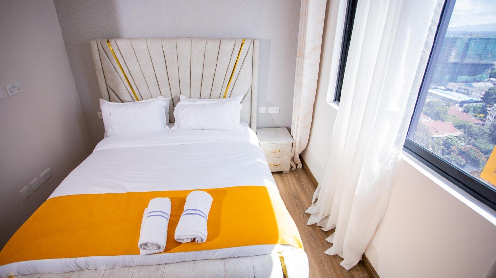 Wilma Towers Kilimani-one Bedroom With Gym, Swimming Pool, Sauna, Steam Room-kilimani Luxe Loft *