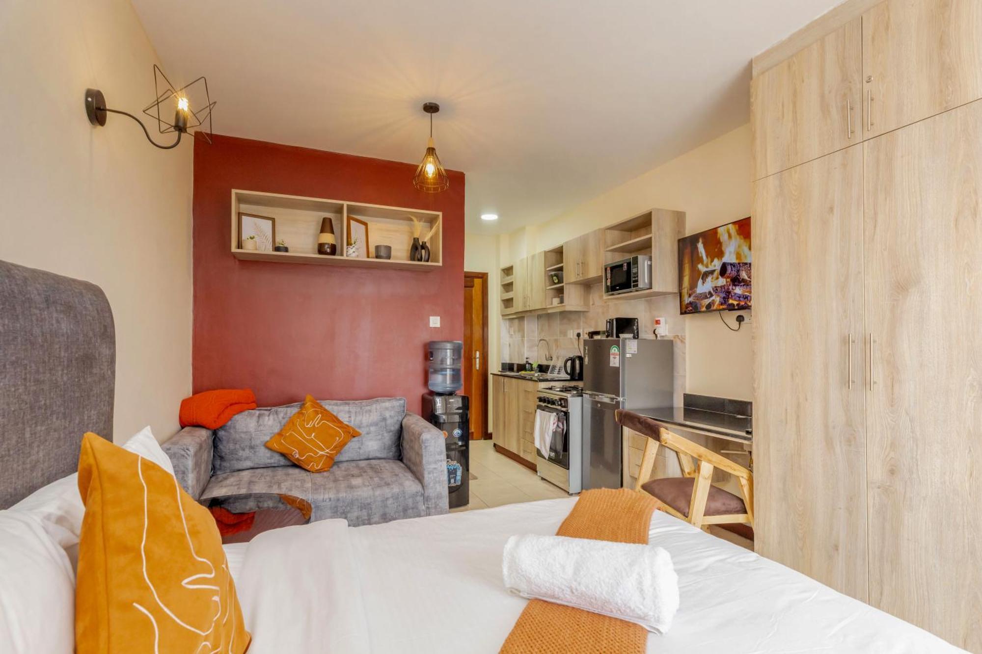 Urban Haven-secure &cozy Stay-stylish Near Jkia,wilson& Sgr S * Nairobi