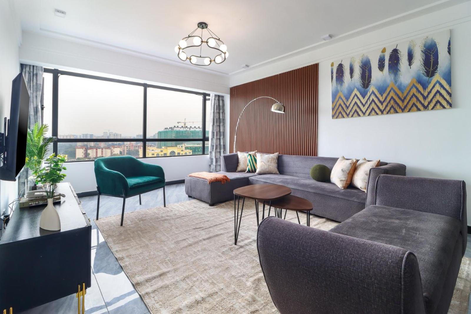 Newly Furnished Three Bedroom With Swimming Pool Fully Equipped Gym Children Playground Ample Parking Space And Unbeatable Scenic Views Apartment *